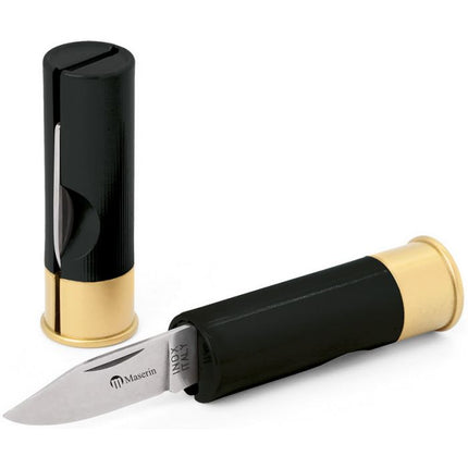 Shotgun Shell Knife Black