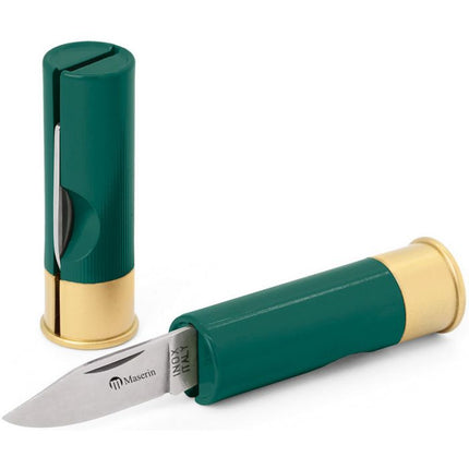 Shotgun Shell Knife Green