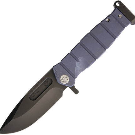 USMC FF Framelock Blue