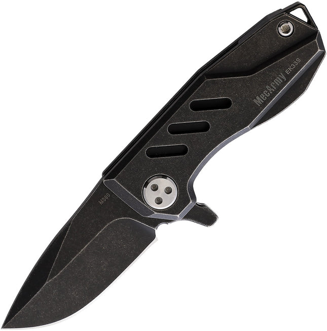 Titanium Mini Linerlock Black