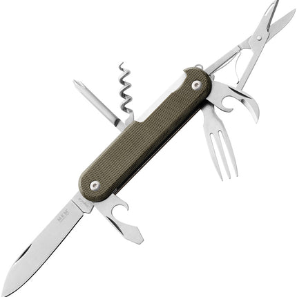 Campo 7 Multipurpose Knife Grn