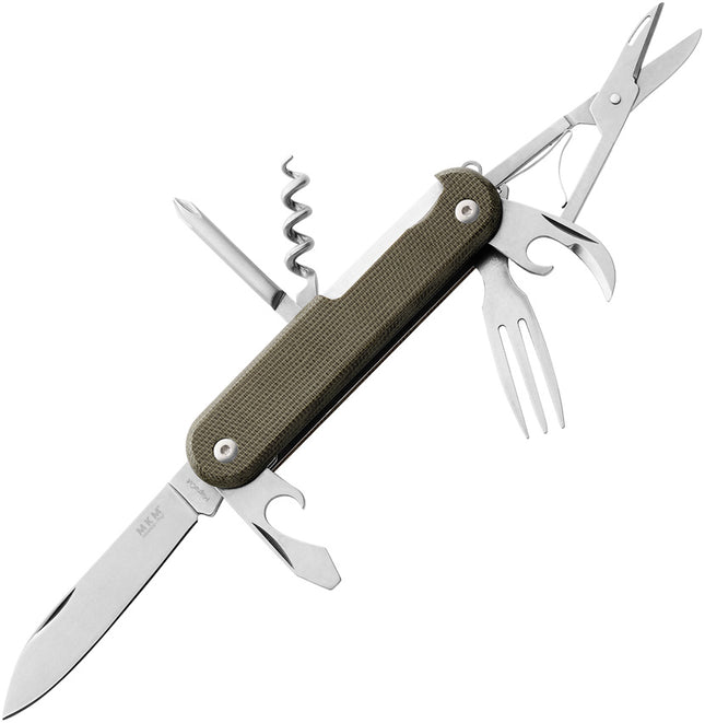 Campo 7 Multipurpose Knife Grn