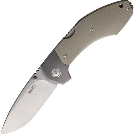 Hero Lockback Tan G10