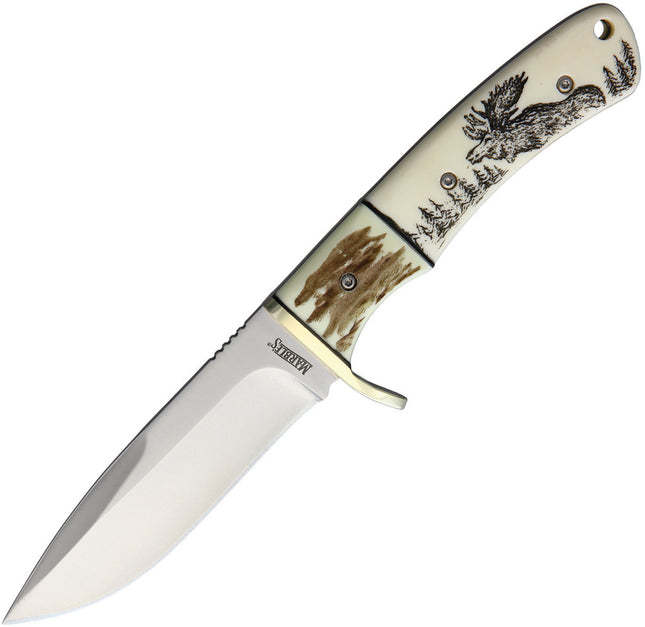 Fixed Blade Scrimshaw