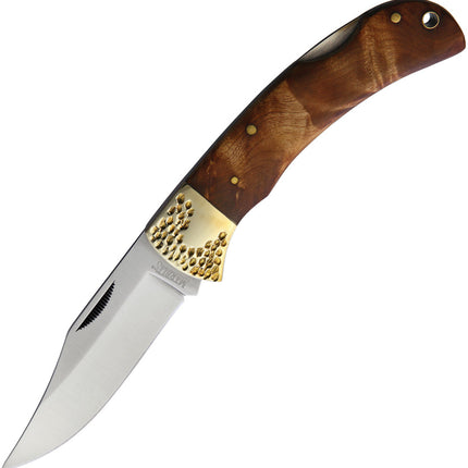 Large Lockback Burl Wood