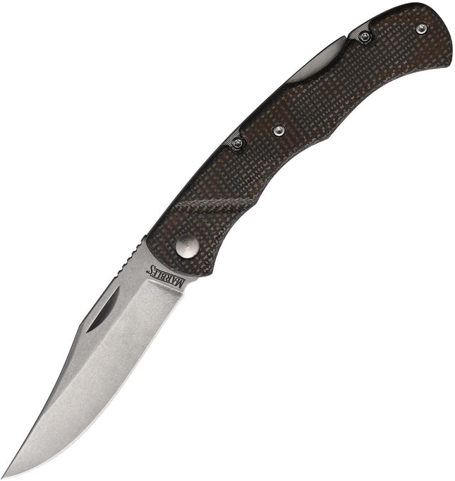 Lockback Brown Micarta