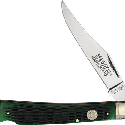 One Blade Hunter Green Bone