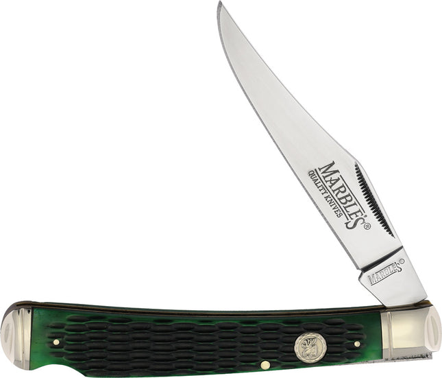 One Blade Hunter Green Bone