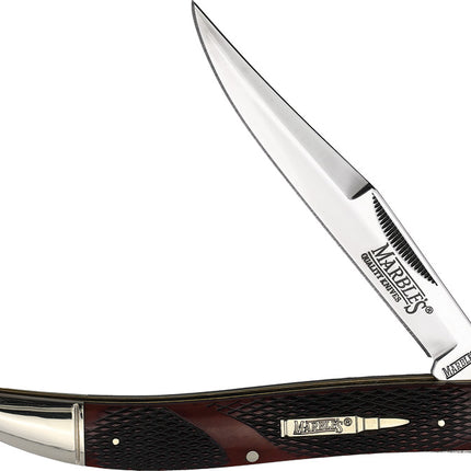 Toothpick Brown Checkered Bone