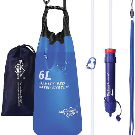 Gravity Water Filter Bag 6L