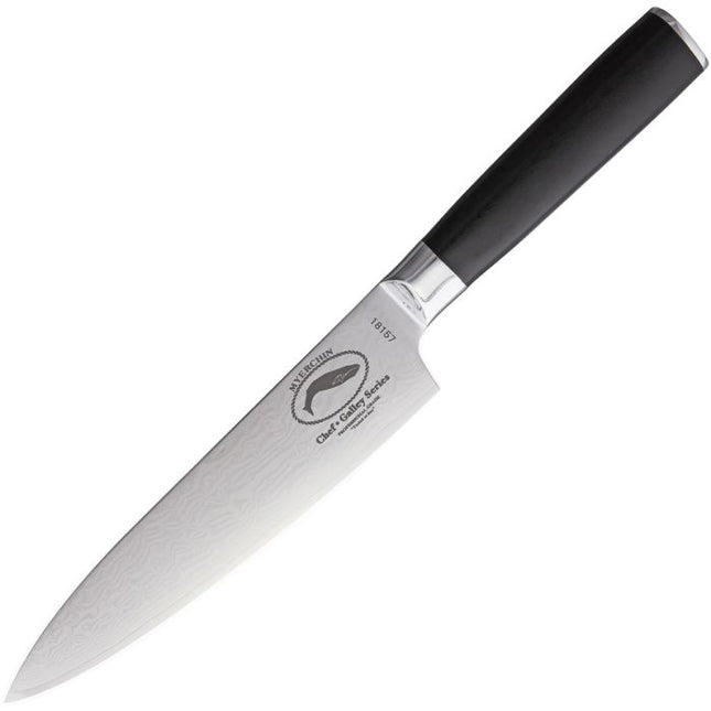 Galley Chefs Knife Damascus