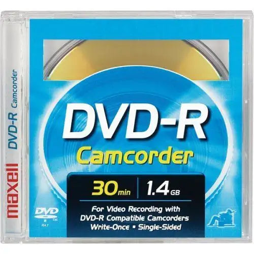 Maxell DVD-R CAM/Sony 3½" DVD-R Removable Disc in Jewel Box for Sony DVD Camcorder