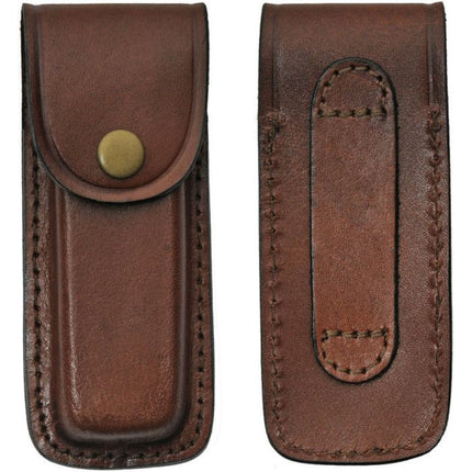 Folding Knife Sheath Brown