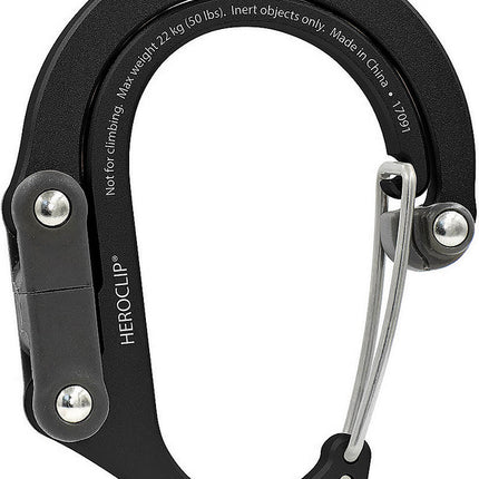 Heroclip Small Stealth Black