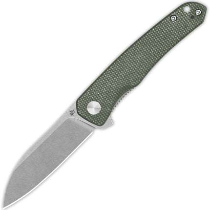 Otter Linerlock Green Micarta