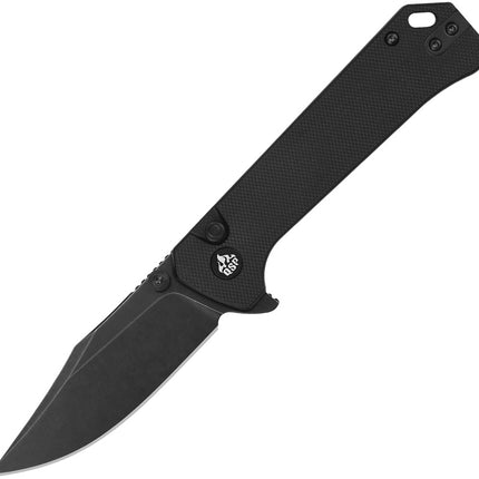 Grebe Button Lock Black G10