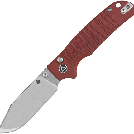 Kali Button Lock Red G10