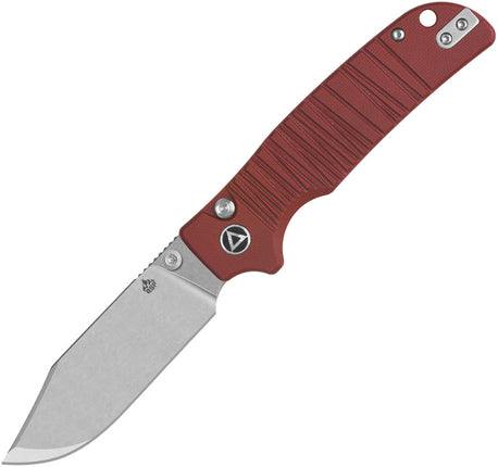 Kali Button Lock Red G10