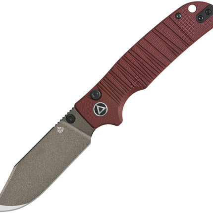 Kali Button Lock Red G10