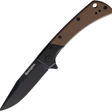 EDC Linerlock Black/Tan