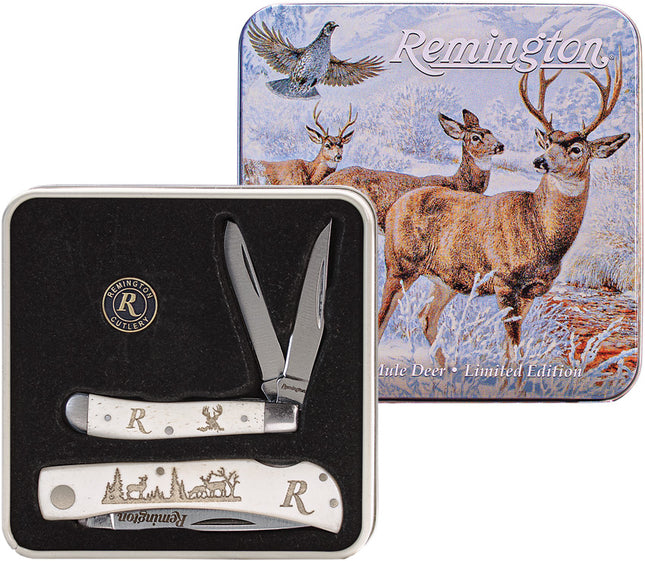 Mule Deer Tin Set