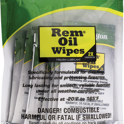 Rem-Oil Wipes (12 Count)