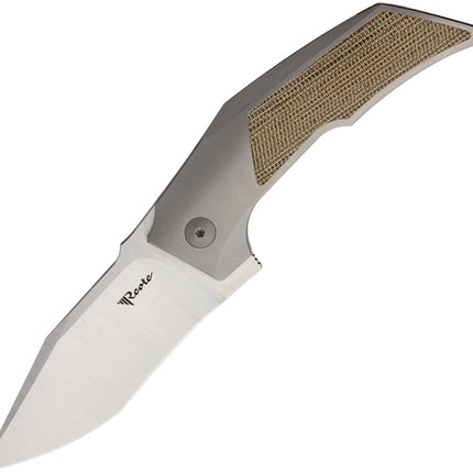 T3000 Framelock Micarta Gray