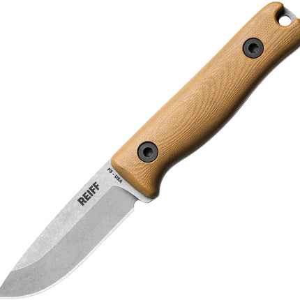 F3 EDC Fixed Blade Tan G10 Ky