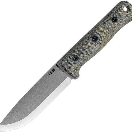S5 Fixed Blade Grn Micarta
