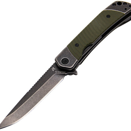Duo Linerlock Drop Point OD
