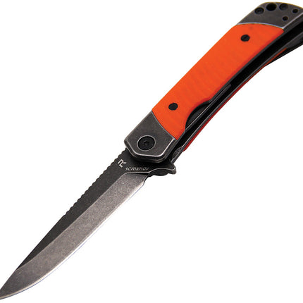 Duo Linerlock Drop Point Org