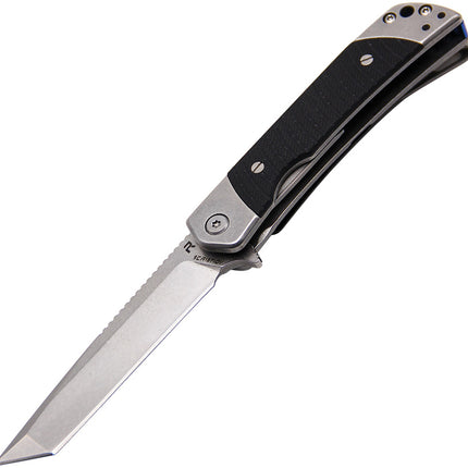 Duo Linerlock Tanto Black