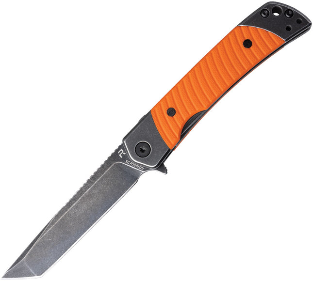 Duo Linerlock Tanto Orange
