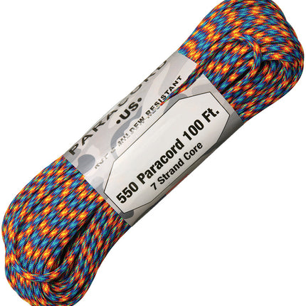 Parachute Cord Fire & Ice