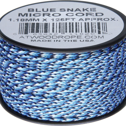 Micro Cord 125ft Blue Snake