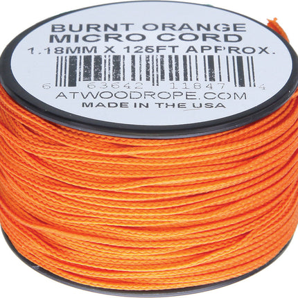 Micro Cord 125ft Burnt Orange