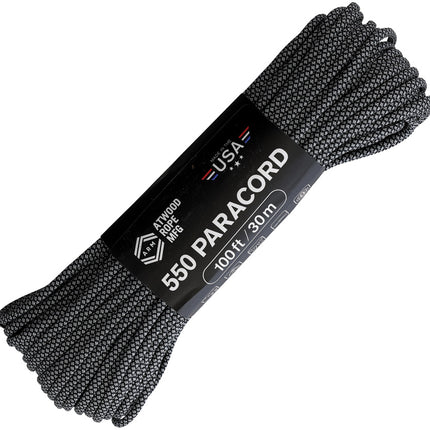 Parachute Cord Diamond Blk/Gry