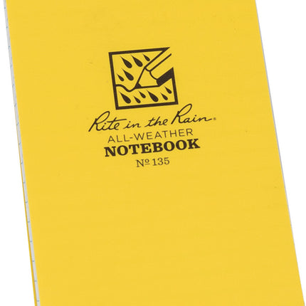 Top Spiral Yellow Notebook 3x5