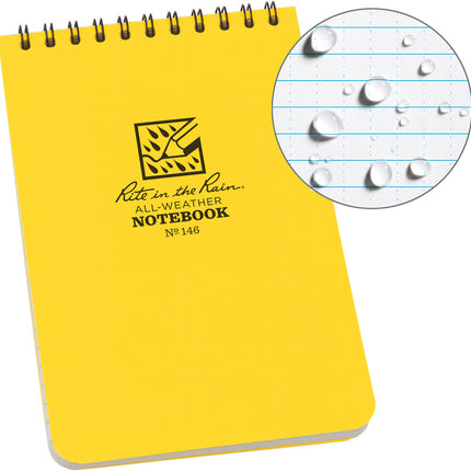 Top Spiral Notebook 4x6in