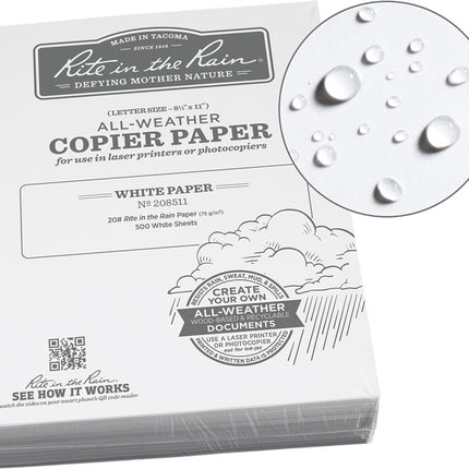 Copier Paper White 500 Sheets