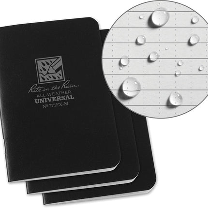 Mini Stapled Notebook 3 Pack