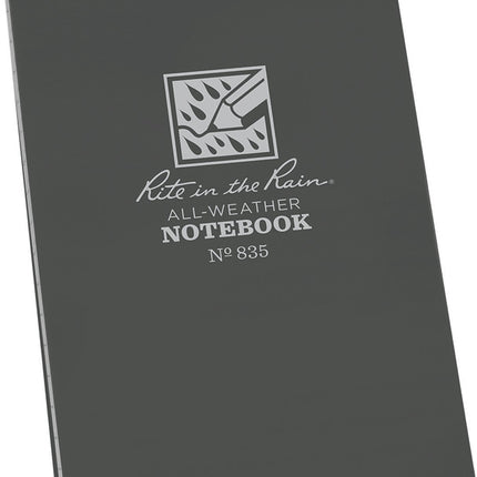 Top Spiral Notebook 3x5 Gray