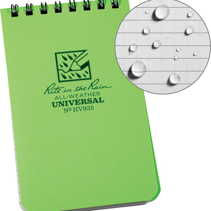 Hi-Vis Top Spiral Notebook