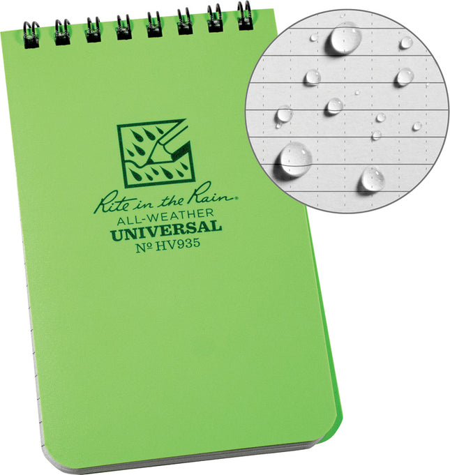 Hi-Vis Top Spiral Notebook