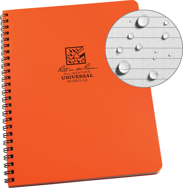 Large Side Spiral Notebook