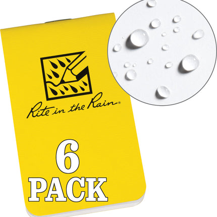 OTG Notebook Yellow- 6pk