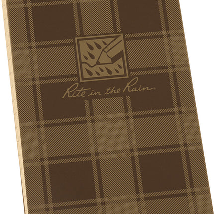 Top Spiral Notebook 3x5 Plaid