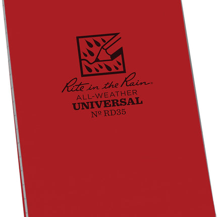 Top Spiral Red Notebook 3x5