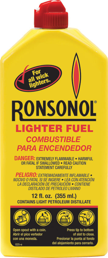 Ronsonol Lighter Fluid 12/12oz