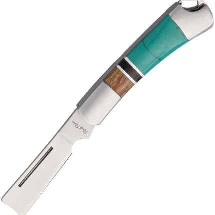 Turquoise Mini Razor Folder
